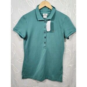 LACOSTE PARIS PIQUE Stretch FOR WOMEN Green New 42